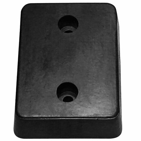 IDEAL WAREHOUSE INNOVATIONS Ideal Warehouse 13'' x 4'' x 10'' Molded Rubber Dock Bumper DB-13 446261102